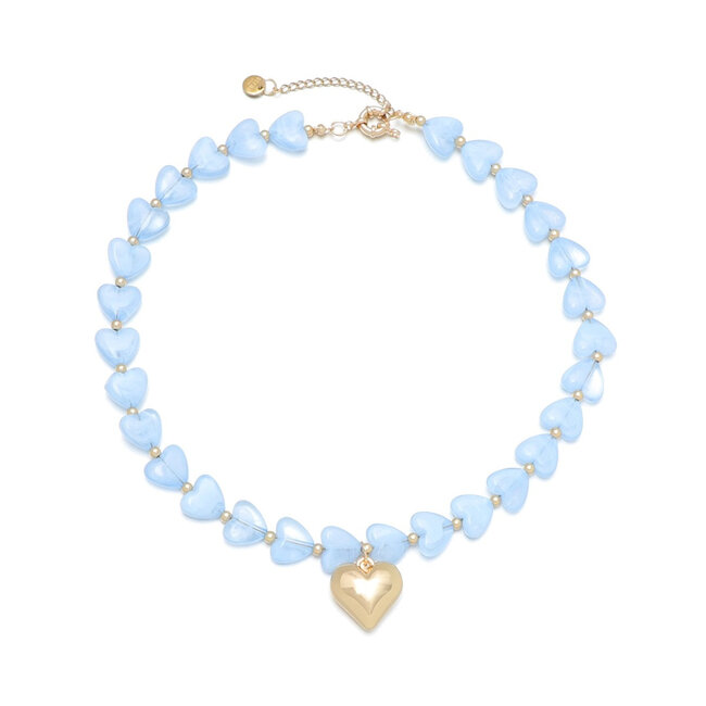 'Puffy Heart' Turqoise