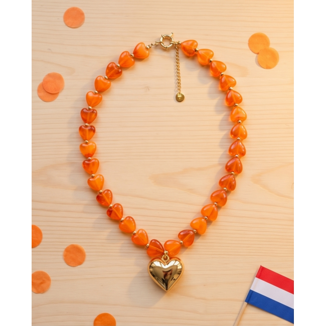 'Puffy Heart' Oranje