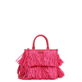 Emily & Noah 'Josephina' Hand/Schoudertas met Franjes - Roze