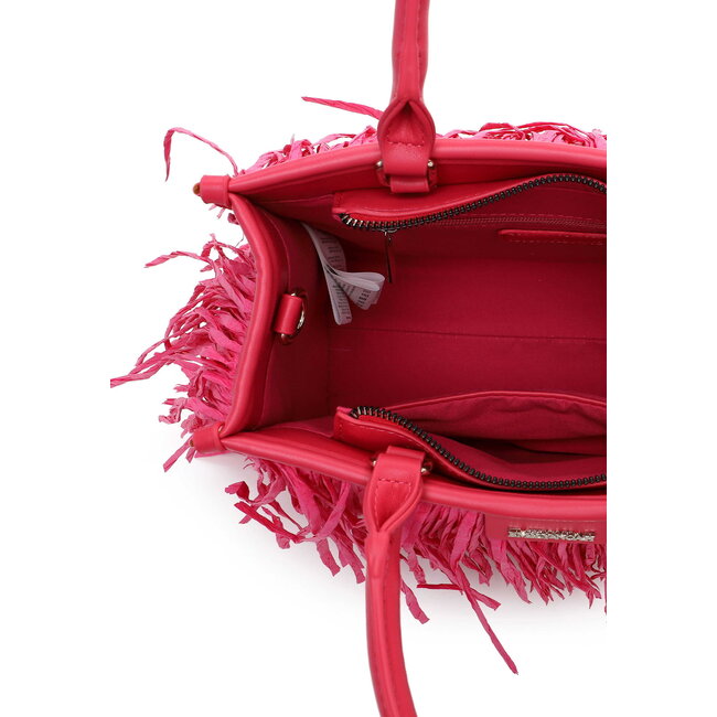 Emily & Noah 'Josephina' Hand/Schoudertas met Franjes - Roze