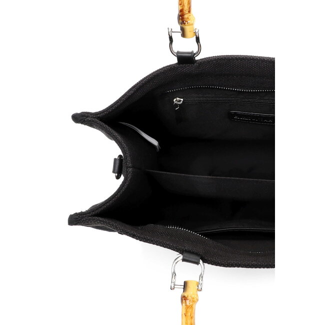 Emily & Noah  Hand/Schoudertas 'Joelle' - Zwart