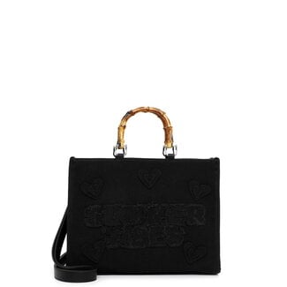 Emily & Noah Hand/Schoudertas 'Joelle' - Zwart