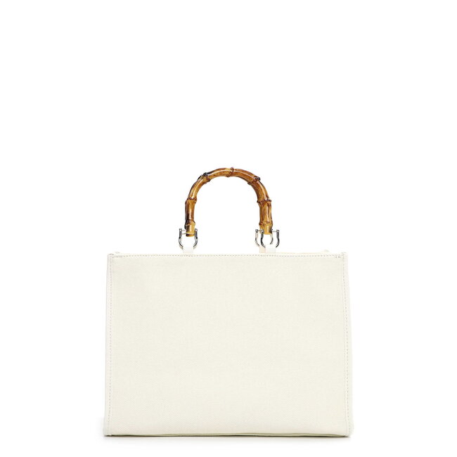 Emily & Noah  Hand/Schoudertas 'Joelle' - Ecru