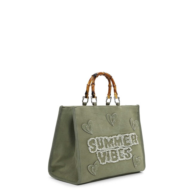 Emily & Noah  Hand/Schoudertas 'Joelle' - Kaki