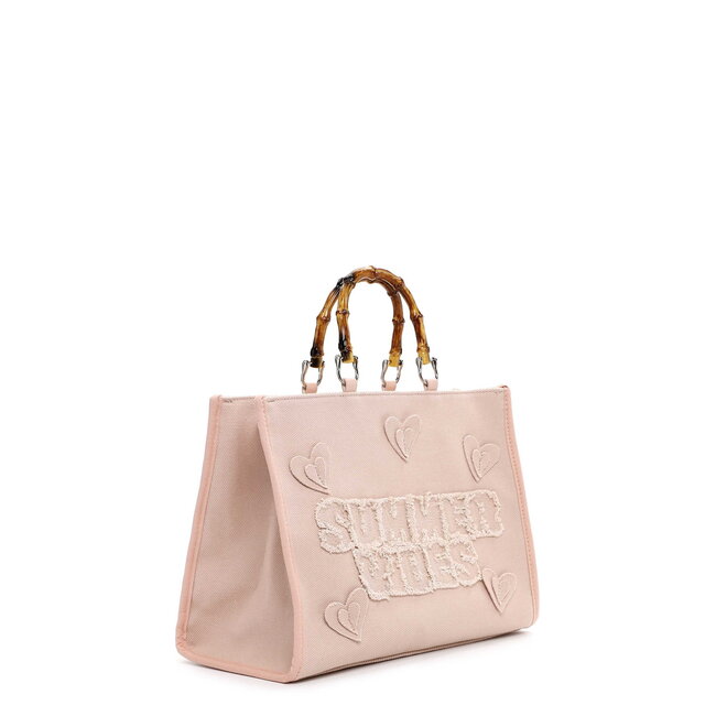 Emily & Noah  Hand/Schoudertas 'Joelle' - Licht Roze