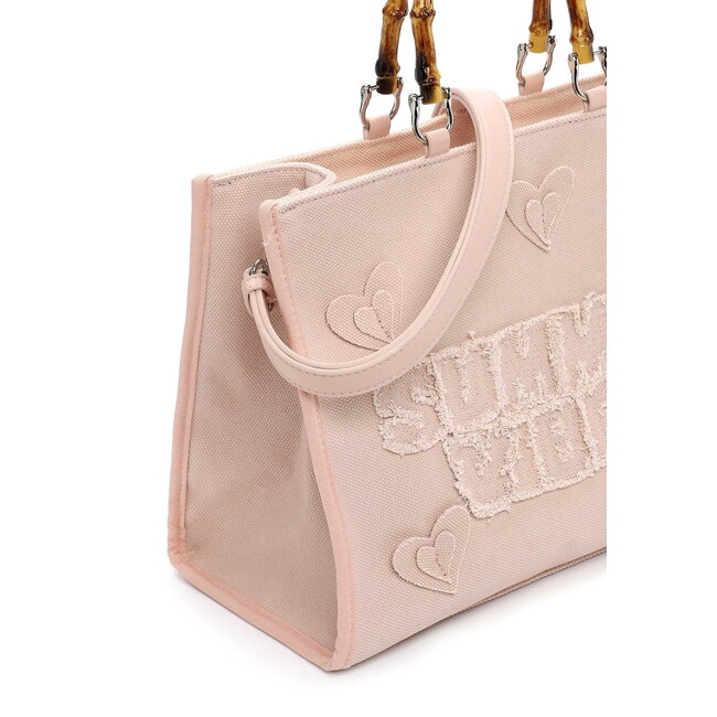 Emily & Noah  Hand/Schoudertas 'Joelle' - Licht Roze
