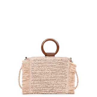 Emily & Noah Rue 09 Hand/Schoudertas van Papier - Licht Roze