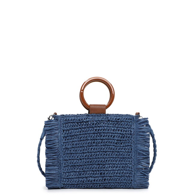 Emily & Noah Rue 09 Hand/Schoudertas van Papier - Blauw