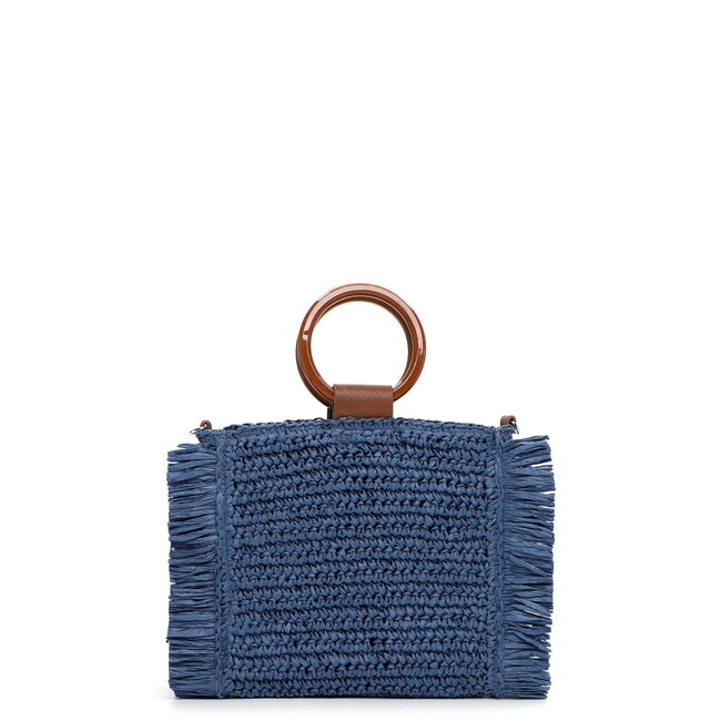 Emily & Noah Rue 09 Hand/Schoudertas van Papier - Blauw