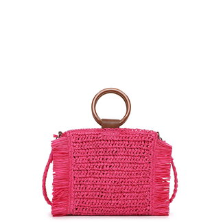 Emily & Noah Rue 09 Hand/Schoudertas van Papier - Roze