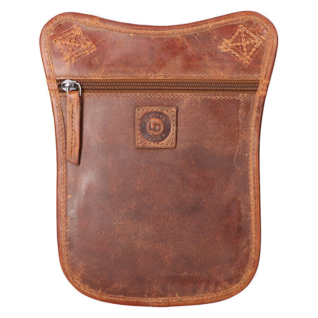 Leather Design 2-in-1 Schoudertas & Heuptas 'Bo' Hunter Leer