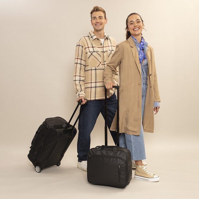 Gabol 'Canada' Laptop Trolley 15,6 Inch Zwart