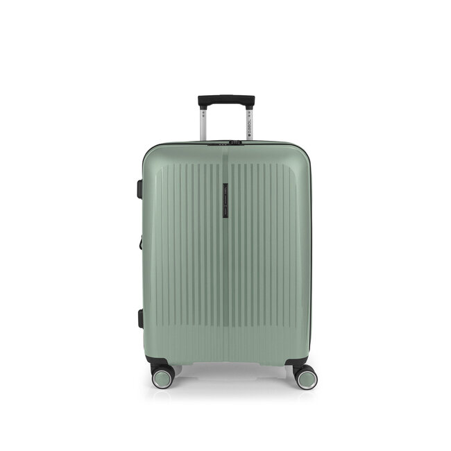 Gabol 'Brooklyn' Medium Trolley Expandable - Groen 65x45x27cm