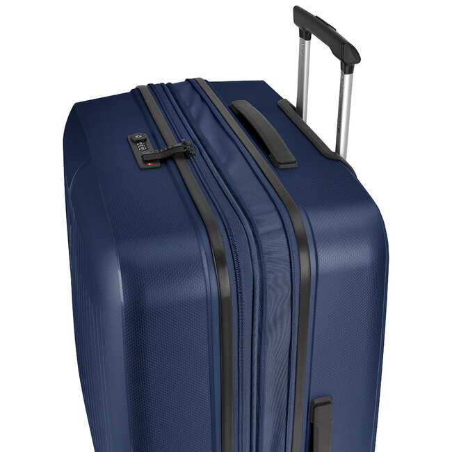 Gabol 'Brooklyn' Medium Trolley Expandable - Navy 65x45x27cm