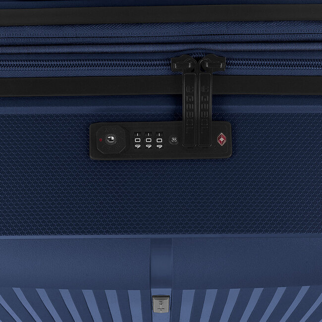 Gabol 'Brooklyn' Medium Trolley Expandable - Navy 65x45x27cm