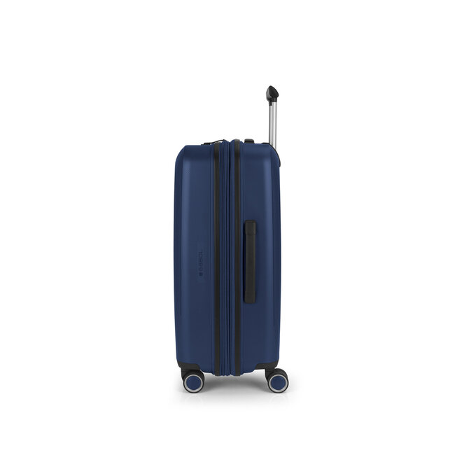 Gabol 'Brooklyn' Medium Trolley Expandable - Navy 65x45x27cm