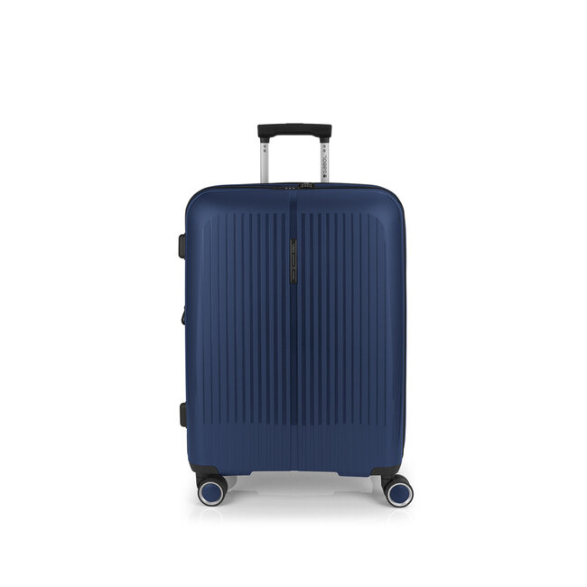 Gabol 'Brooklyn' Medium Trolley Expandable - Navy 65x45x27cm