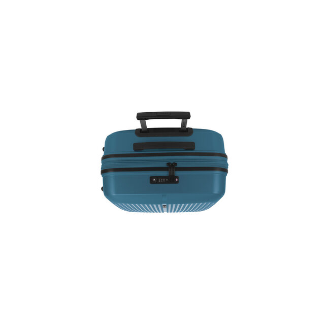 Gabol 'Brooklyn' Medium Trolley Expandable - Donker Turqoise 65x45x27cm