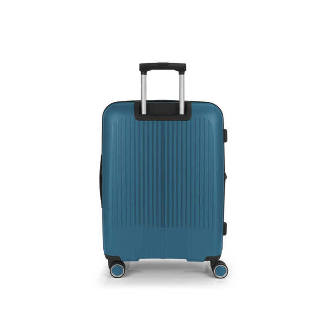 Gabol 'Brooklyn' Medium Trolley Expandable - Donker Turqoise 65x45x27cm