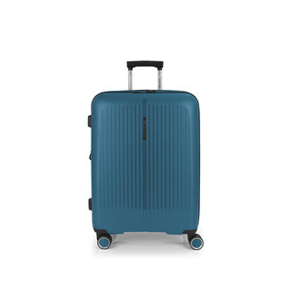 Gabol 'Brooklyn' Medium Trolley Expandable - Donker Turqoise 65x45x27cm