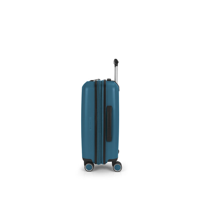 Gabol 'Brooklyn' Cabin Trolley Expandable - Donker Turqoise 55x40x22cm
