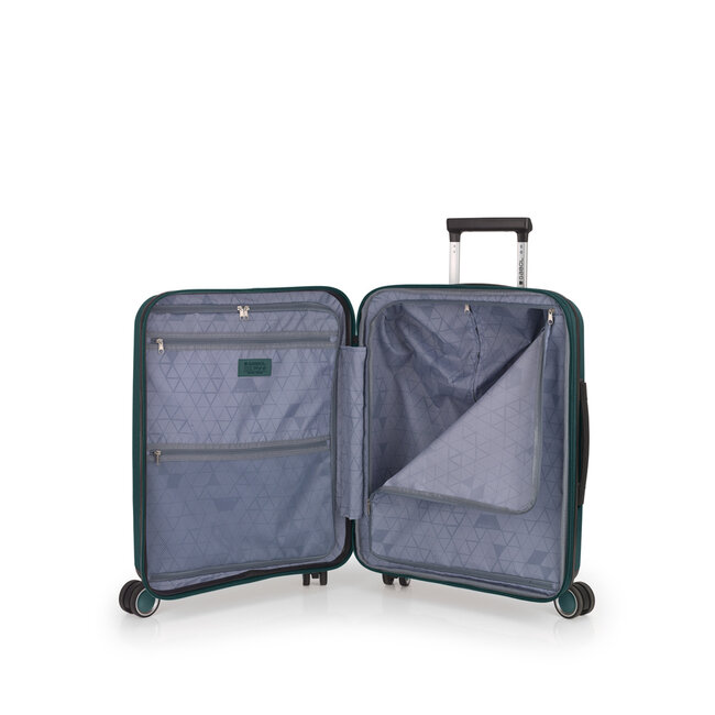 Gabol 'Brooklyn' Cabin Trolley Expandable - Donker Groen 55x40x22cm