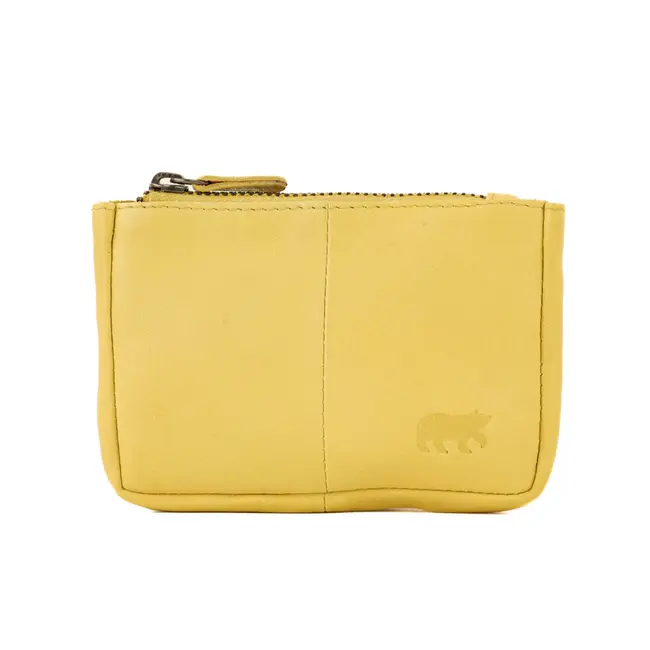 Bear Design Sleuteletui 'Lyla' Butter Yellow