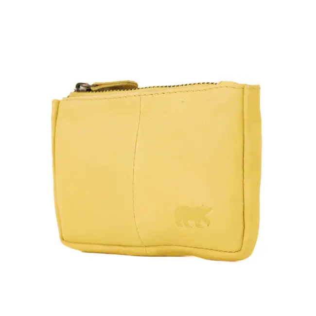 Bear Design Sleuteletui 'Lyla' Butter Yellow