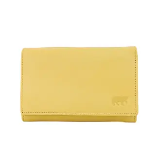 Bear Design Overslag portemonnee 'Sweety' Butter Yellow