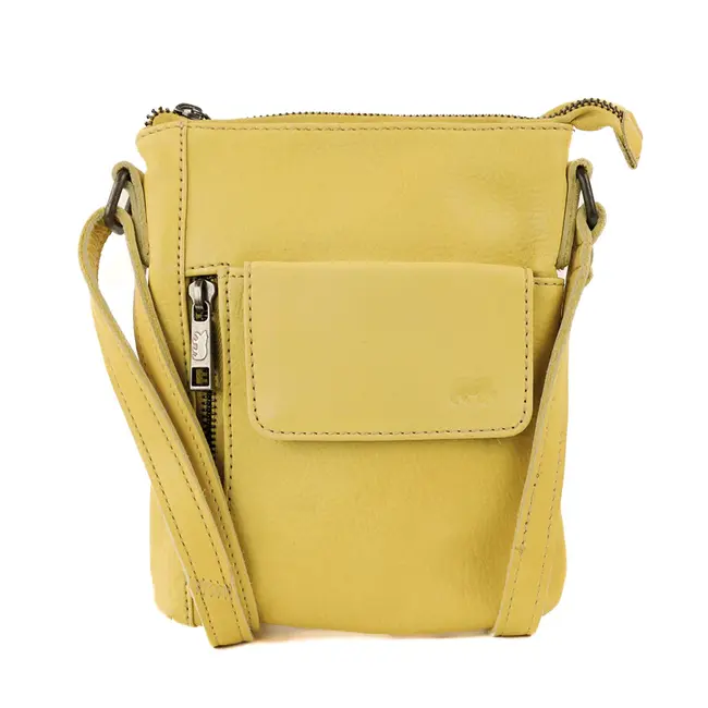 Bear Design Telefoontasje 'Davide' Butter Yellow