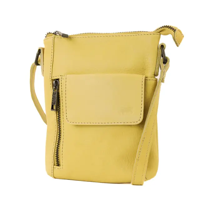 Bear Design Telefoontasje 'Davide' Butter Yellow