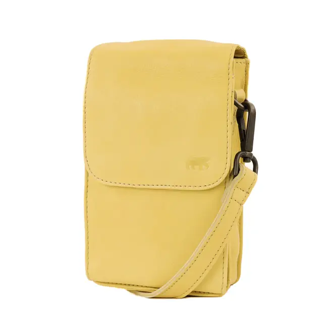 Bear Design Schoudertasje 'Robbie' 2.0 - Butter Yellow