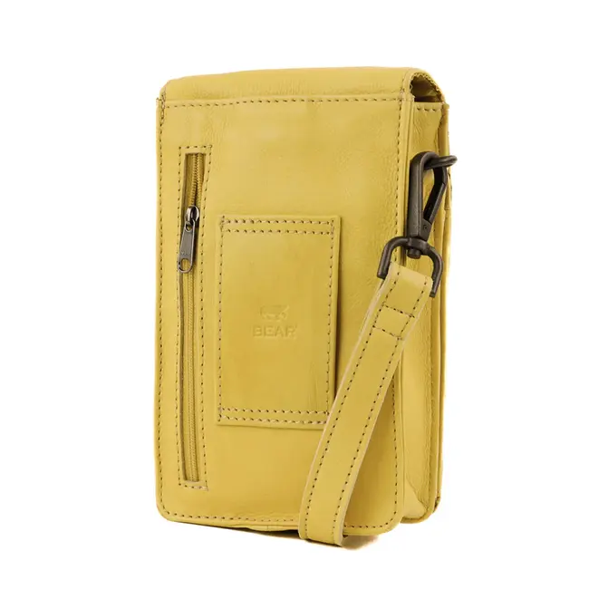 Bear Design Schoudertasje 'Robbie' 2.0 - Butter Yellow