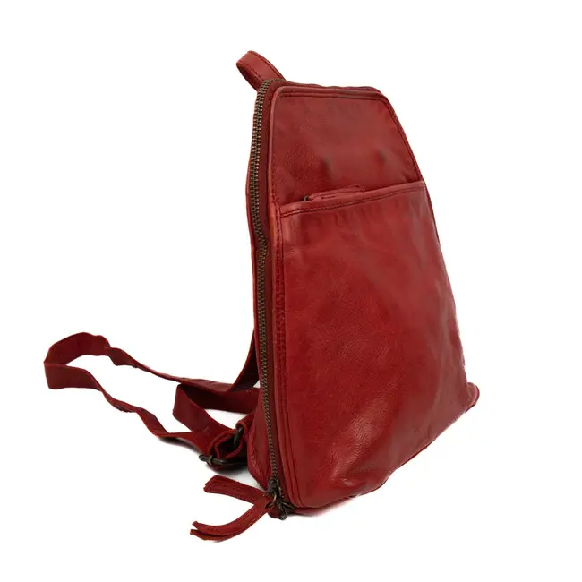 Bear Design Rugzak 'Iris' Rood - Cow Lavato Collectie