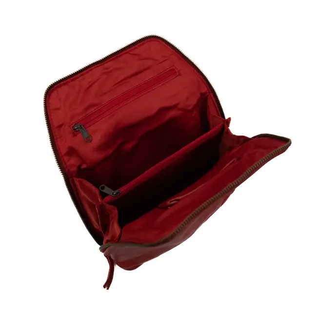 Bear Design Rugzak 'Iris' Rood - Cow Lavato Collectie