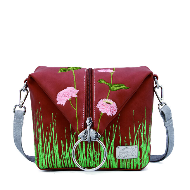 Hi-di-Hi 'Wildflower' 4-in-1 tas - Red