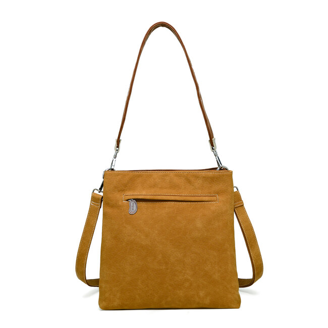Hi-di-Hi 'King Shopper' Cognac/Peach- KS12