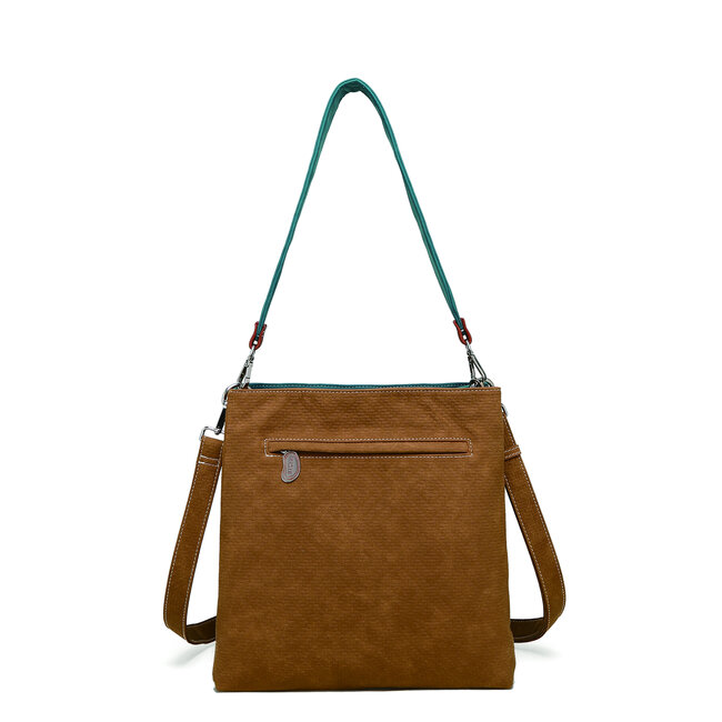 Hi-di-Hi 'King Shopper' Petrol/Cognac - KS10