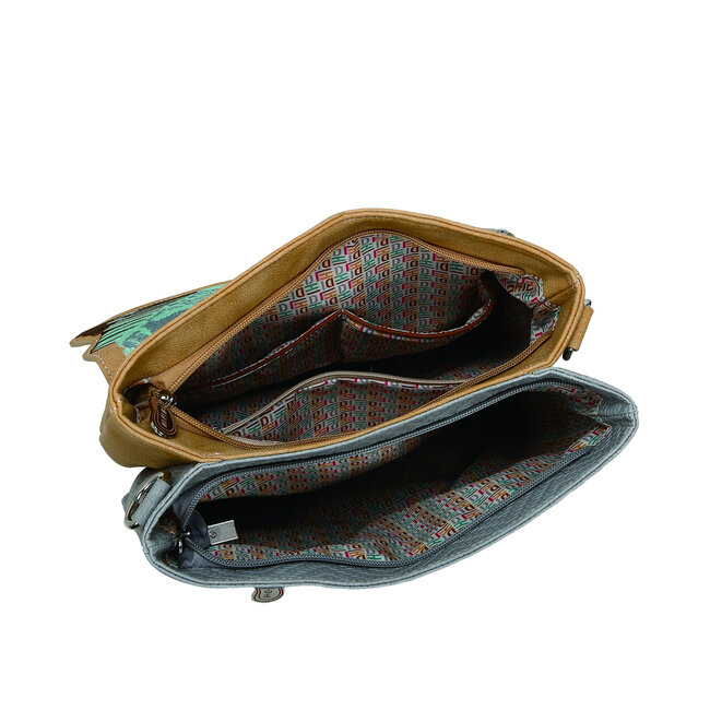Hi-di-Hi 'King Shopper' Peach/L.Grey - KS09