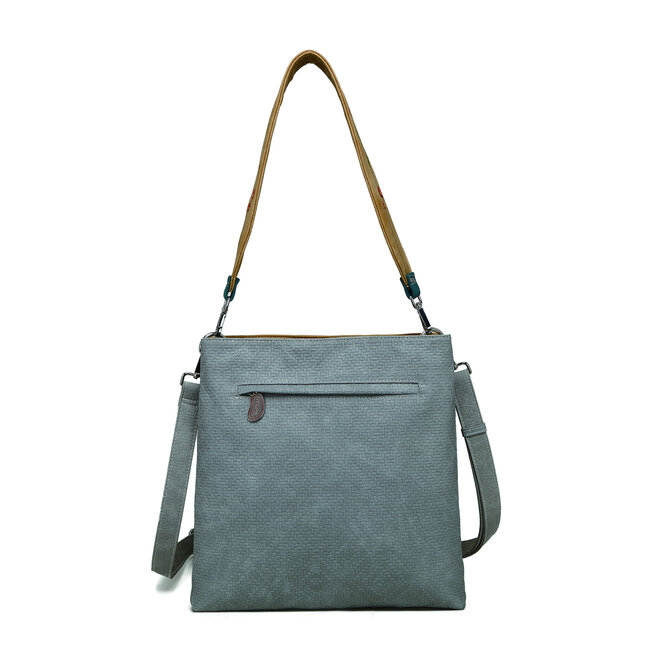 Hi-di-Hi 'King Shopper' Peach/L.Grey - KS09