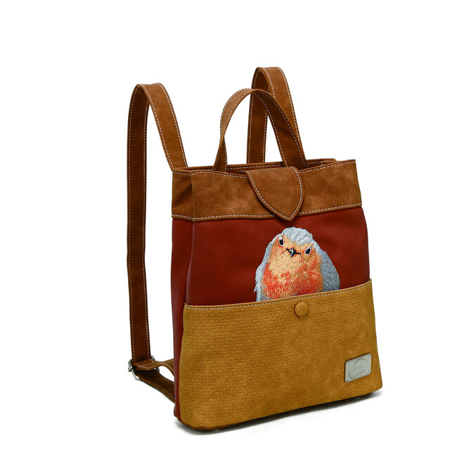Hi-di-Hi 'Song song'  Red/Cognac/Peach - SO09