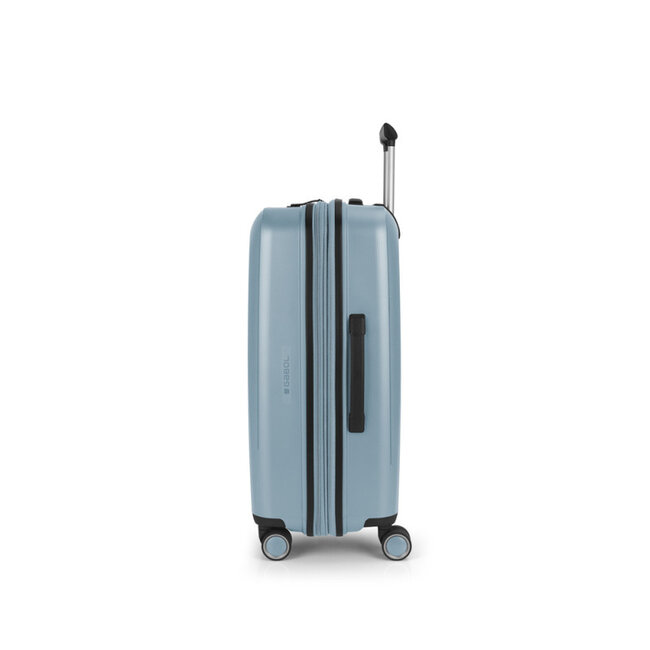 Gabol 'Brooklyn' Medium Trolley Expandable - Ijsblauw 65x45x27cm