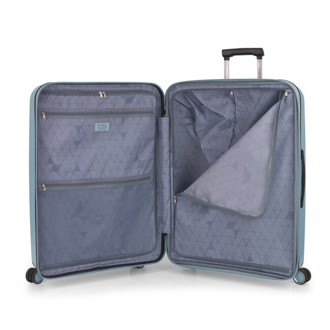 Gabol 'Brooklyn' Large Trolley Expandable - Ijsblauw 75x51x31cm