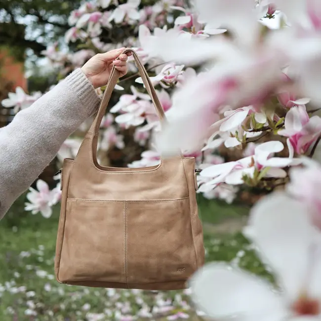 Bear Design Schoudertas/Shopper 'Els'  Baltic Beige