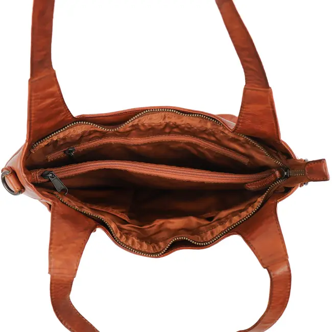 Bear Design Schoudertas/Shopper 'Els'  Cognac