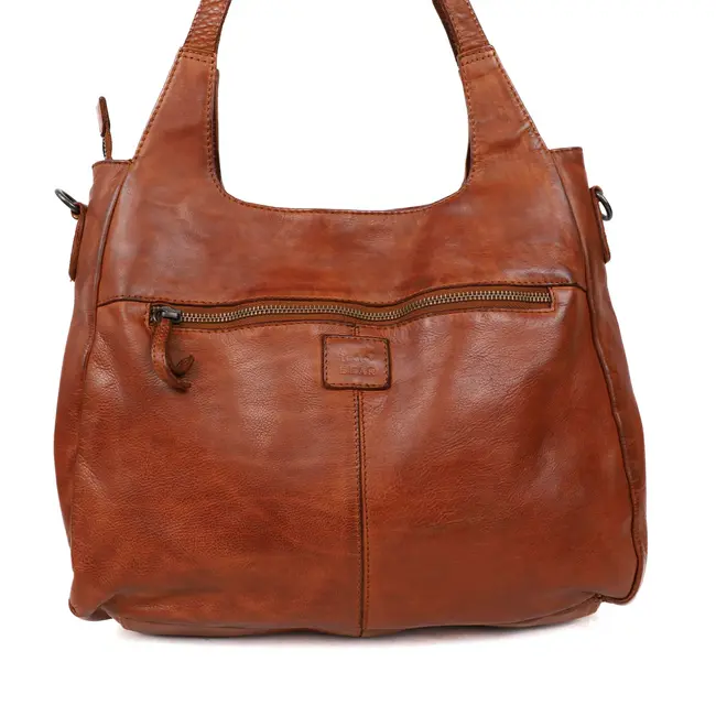 Bear Design Schoudertas/Shopper 'Els'  Cognac
