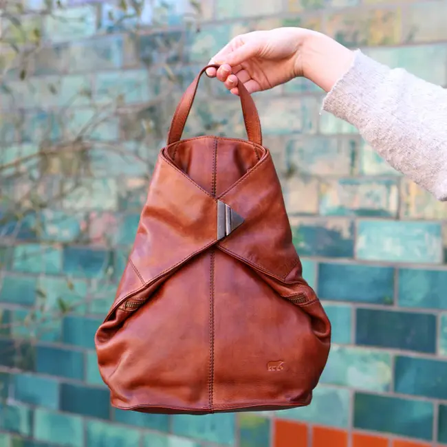 Bear Design Rugzak 'Lisa' Cognac