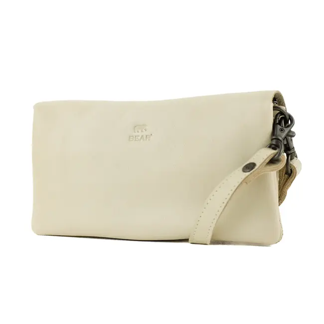 Bear Design Clutch/Mini schoudertasje 'Lydia' Feather