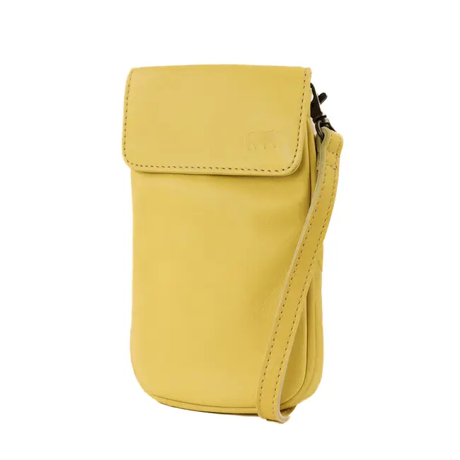 Bear Design Telefoontasje 'Romee' -  Butter Yellow