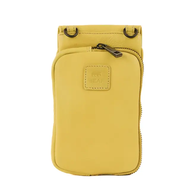 Bear Design Telefoontasje 'Romee' -  Butter Yellow